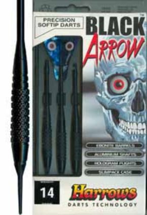 Misaladejuegos Dardos Harrows Black Arrow gK 14gr - Imagen 2
