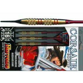 Misaladejuegos Dardos Harrows Corsair Red 16g - Imagen 3