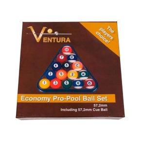 Misaladejuegos Juego Bolas Billar Ventura Economy Pro Set 57.3mm 2557.599 - Imagen 3
