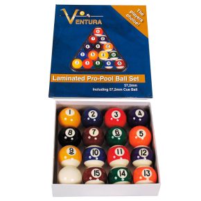 Misaladejuegos Juego Bolas Billar Ventura Laminated Set 57.3mm 2557.799