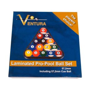 Misaladejuegos Juego Bolas Billar Ventura Laminated Set 57.3mm 2557.799 - Imagen 3