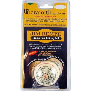 Misaladejuegos Bola Billar Entrenamiento Aramith Jim Rempe pool ball 57.2mm 2157.600 70.066.57.0