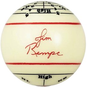 Misaladejuegos Bola Billar Entrenamiento Aramith Jim Rempe pool ball 57.2mm 2157.600 70.066.57.0 - Imagen 3