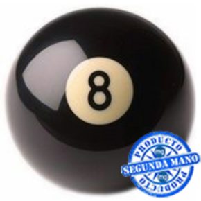 Misaladejuegos Bola Billar nº8 Segunda Mano