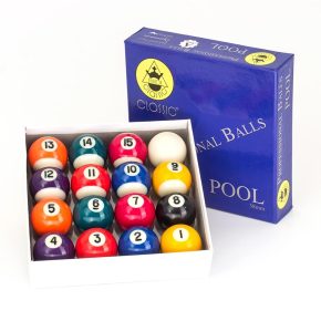 Misaladejuegos Juego de bolas billar americano Classic A-Quality 38 mm 70037380