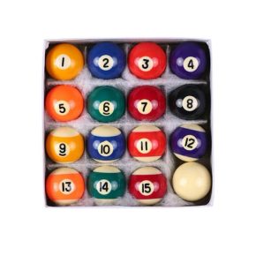 Misaladejuegos Juego de mini bolas billar americano 25mm A30-03 - Imagen 2