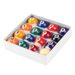 Misaladejuegos Juego de mini bolas billar americano 25mm A30-03