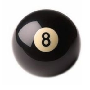 Misaladejuegos Bola billar negra economica 50.7