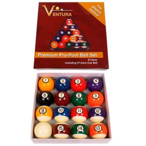 Misaladejuegos Juego Bolas Billar Ventura Premium Pro Set 57.3mm 2557.699