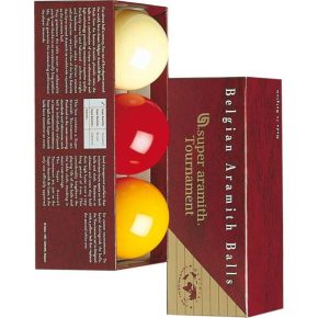 Misaladejuegos Juego Bolas Billar Carambola Carom Super Aramith Tournament de Luxe Caja Roja 61.5                                            2270.100 - Imagen 2