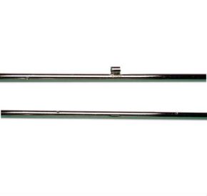 Misaladejuegos Barra Futbolin Madrileño Madrid 14mm 2 agujeros y un bulon refuerzo tope jugador(Delantera)1,14m 17142