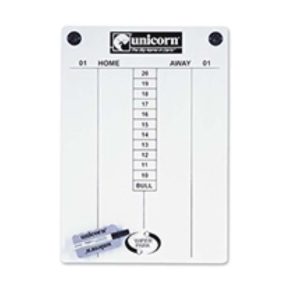 Misaladejuegos Pizarra Unicorn Darts blanca 46003