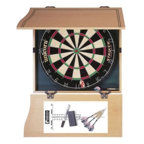 Misaladejuegos Armario + diana Unicorn Striker Home Dart Center 46136 - Imagen 3