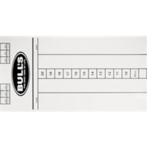 Misaladejuegos Pizarra Dardos Bulls Darts 30x60cm color Blanca 67306 - Imagen 3