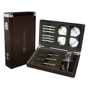 Misaladejuegos Funda  Target Darts Galaxy Large Black Aluminio Case 109496