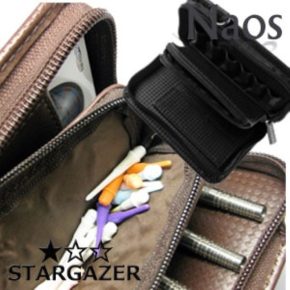 Misaladejuegos Funda para dardos Stargazer Naos Bulls Star Darts Japan Negra - Imagen 2