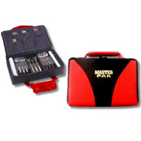 Misaladejuegos Funda Dardos Master Pak Roja/Negra 8019.01 - Imagen 2