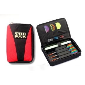 Misaladejuegos Funda Dardos The Pak Roja y Negra 8018.01