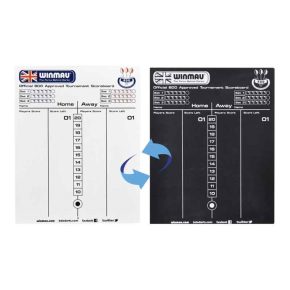 Misaladejuegos Pizarra Dardos Winmau Official Tournament Dry Wipe Scoreboard 8658W