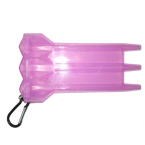 Misaladejuegos Funda Protectora de Plástico Transparente Rosa 70800P - Imagen 3