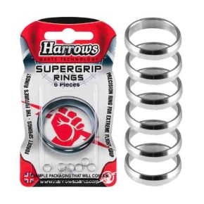 Misaladejuegos Clips Supergrip Rings Harrows Darts 6 unidades - Imagen 2