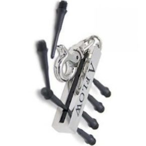 Misaladejuegos Tip Holder Dynasty Darts Plateado - Imagen 2