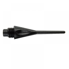 Misaladejuegos Puntas Harrows Dimple Negra 1/4 30mm 1000unit