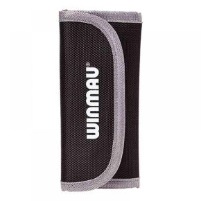 Misaladejuegos Funda Dardos Winmau Darts Tri Fold Plus Wallet Negro Gris  8313