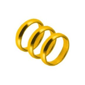 Misaladejuegos Clips Supergrip Rings Dorado Harrows Darts 3 unidades - Imagen 2