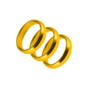 Misaladejuegos Clips Supergrip Rings Dorado Harrows Darts 3 unidades - Imagen 3