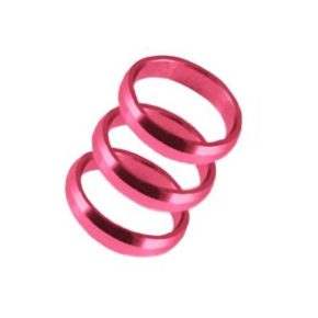 Misaladejuegos Clips Supergrip Rings Rosa Harrows Darts 3 unidades
