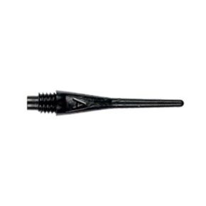 Misaladejuegos Punta Bulls Axx Tips 2ba 28.0mm 100unid Negro 30212
