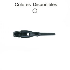 Misaladejuegos Puntas Unicorn Darts Contour Blanca 2bsa 22mm 1000unit 40010
