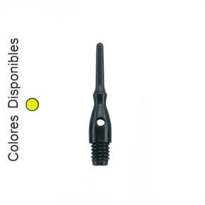 Misaladejuegos Puntas Unicorn Darts Contour Amarilla Neón 2ba 22mm 1000unit 40012 - Imagen 3
