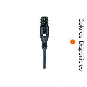 Misaladejuegos Puntas Dardo Unicorn Contour Naranja Neón 22mm 1000unit 40013 - Imagen 2