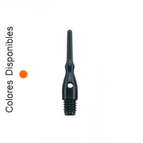Misaladejuegos Puntas Dardo Unicorn Contour Naranja Neón 22mm 1000unit 40013 - Imagen 3