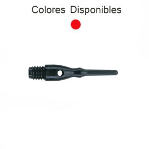 Misaladejuegos Puntas Dardo Unicorn Darts Contour Roja 22mm 40015