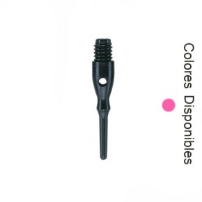 Misaladejuegos Puntas Dardo Unicorn Darts Contour Rosa Neón 22mm 40017 - Imagen 2