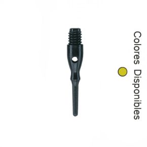 Misaladejuegos Puntas  Unicorn Darts Contour Amarillo 2ba  22mm 1000unid 40019 - Imagen 2