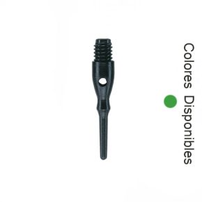 Misaladejuegos Puntas Dardo Unicorn Darts Contour Verde 22mm 40072 - Imagen 2