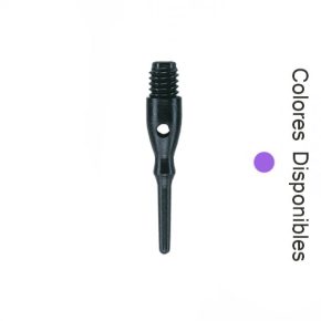 Misaladejuegos Puntas Dardo Unicorn Darts Contour Morado 22mm 40073 - Imagen 2