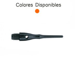 Misaladejuegos Puntas Unicorn Darts Contour Naranja Neón 2ba 27mm 1000unid 40023