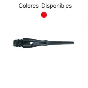 Misaladejuegos Puntas Unicorn Darts Contour Roja 2ba 27mm 1000unid 40025