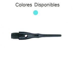 Misaladejuegos Puntas Unicorn Darts Contour Turquesa 2ba 27mm 1000unit 40028