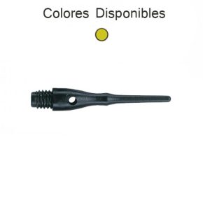 Misaladejuegos Puntas Unicorn Darts Contour Amarilla 2ba 27mm 1000unit 40029.