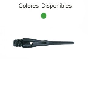 Misaladejuegos Puntas Unicorn Darts Contour Verde 2ba 27mm 1000unit 40082
