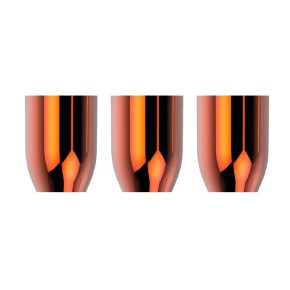 Misaladejuegos Copas New Champagne Ring Naranja Premium 3 unidades - Imagen 2