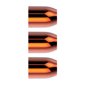 Misaladejuegos Copas New Champagne Ring Naranja Premium 3 unidades - Imagen 3