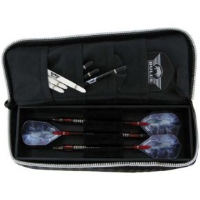 Misaladejuegos Funda Dardos Bulls Half  Pak Black Carbon Style BU-66330C - Imagen 3