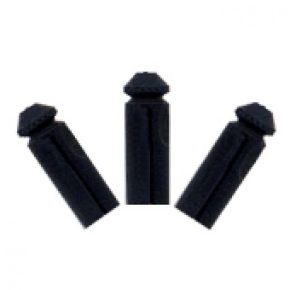Misaladejuegos Protector Plumas Aluminio Negro 3 Unidades